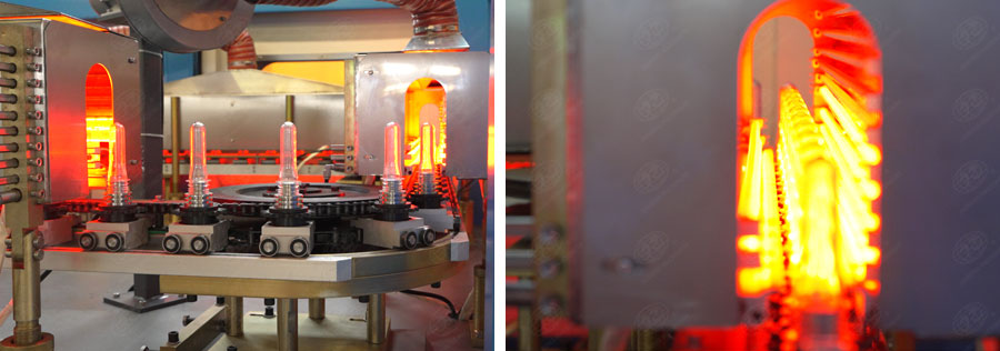 六腔直线式吹瓶机 六腔直线式吹瓶机